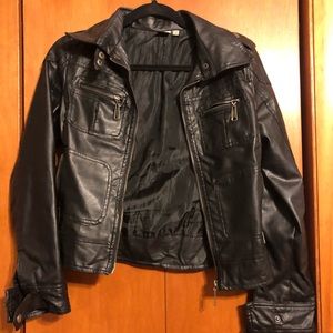 Pleather jacket